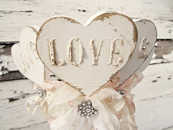 Shabby Chic Wedding Decor Vintage Wedding Decor Rustic Chic Etsy