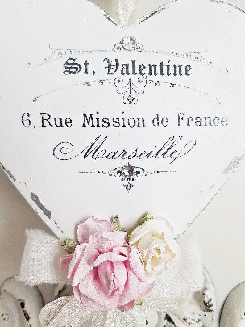 Valentine Decor Vintage Style Valentine's Day Decor Etsy