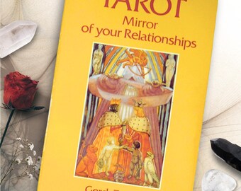 Rare! Tarot Mirror of Your Relationships Gerd Ziegler, Guidebook to the Aleister Crowley Thoth Tarot, OOP 1989 Mint Vintage Occult Paperback
