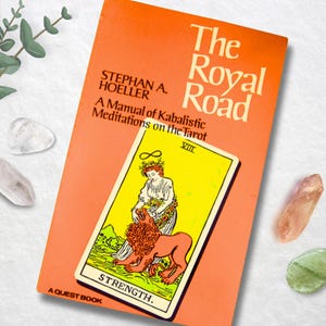Very Rare! The Royal Road: A Manual of Kabalistic Meditations on Tarot, Stephan Hoeller, 1980 OOP Excellent Vintage Qabalistic Tarot Book