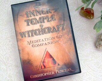 Inner Temple of Witchcraft CD Companion, Chris Penczak - Witchcraft, Wiccan Spells, Magic - New, Unused OOP, Rare Guided 4-CD Set - Vintage