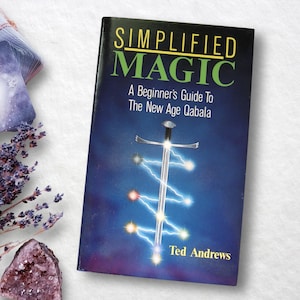 Mint! Simplified Magic, Beginner’s Guide to New Age Qabala, Ted Andrews, 1998 Rare OOP New Vintage Paperback Book, Magick, Occult, Kabballah