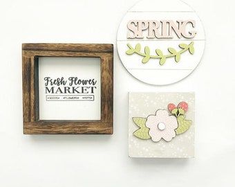 April Tiered Tray Sitter Kit, DIY