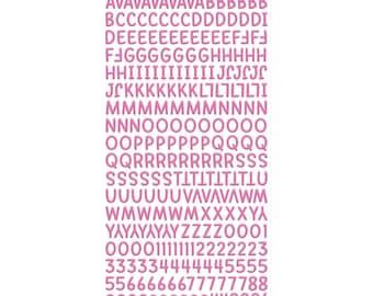 Doodlebug Alphabet Soup Puffy Stickers Part 1