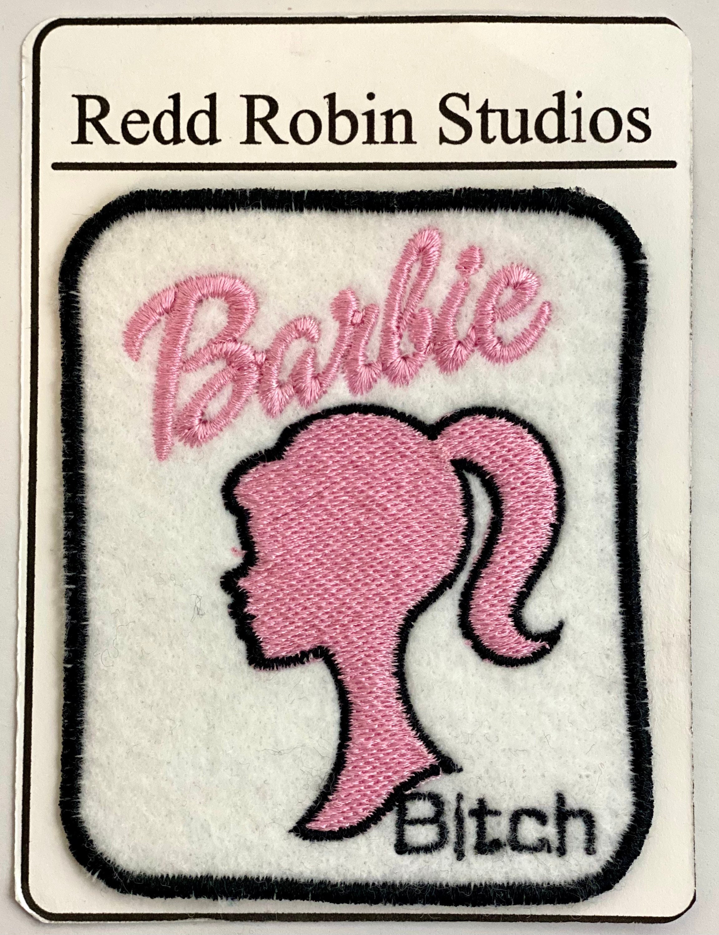 Barbie Bitch Iron-on Patch. Girl Power. Gage. Jeff Lewis. Zoila