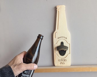 20 stuks flessenopeners houten bieropener, houten handvat, draagbaar, gepersonaliseerd onbewerkte geschenken voor mannen, flesopener, grappig vaderdagcadeau, bier voor mannen