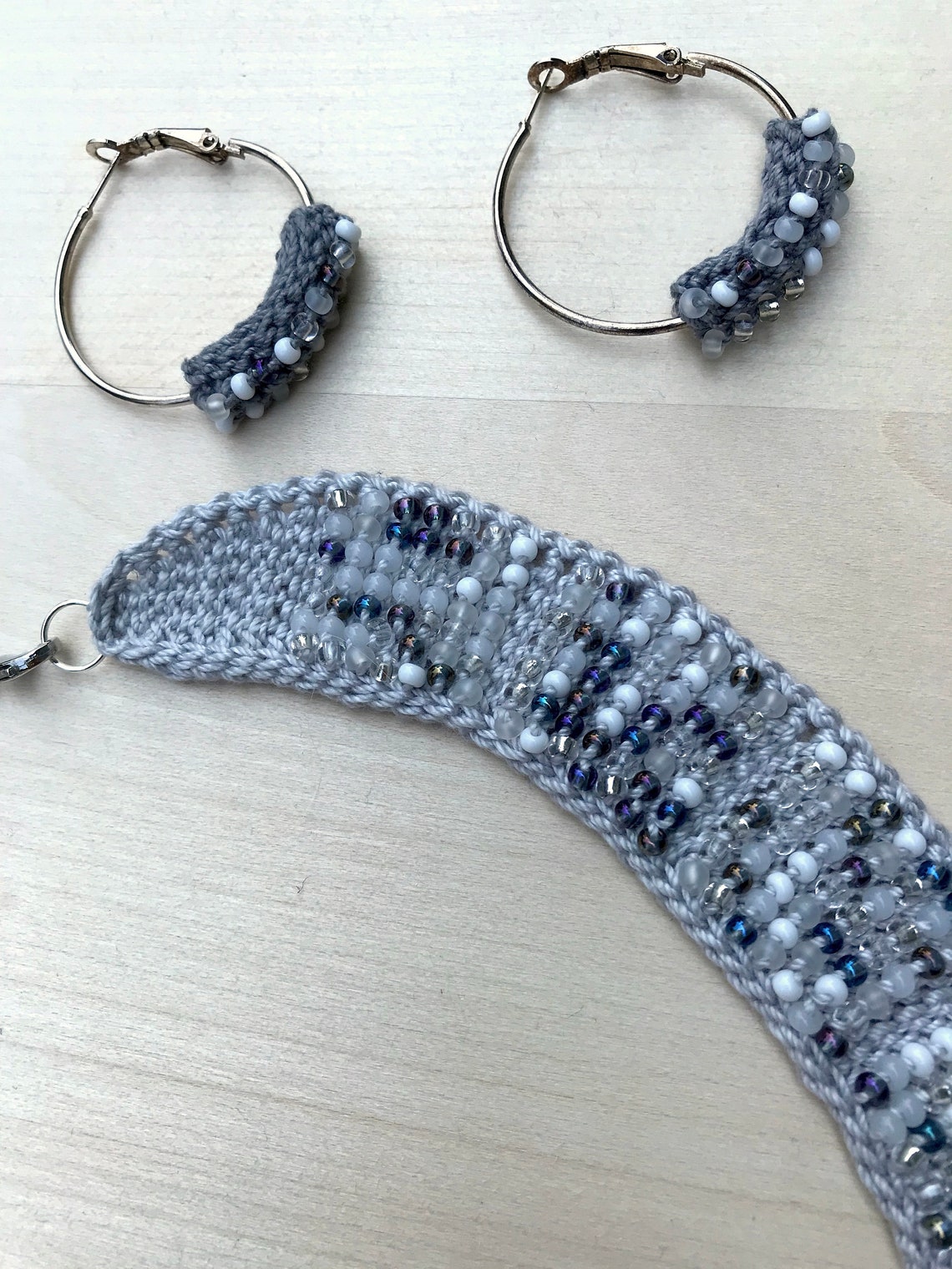 Crochet Pattern twyla Necklace & Jewelry Set Instant PDF Digital