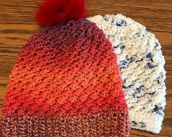 Crochet Pattern - Instant PDF Digital Download - Zaina Beanie Pattern - Women's Hat - Autumn & Winter Hat Pattern - Crochet Pattern