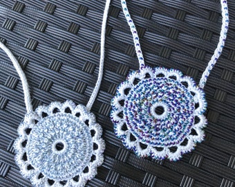 Crochet Pattern - Pippa Pendant Necklace - Instant PDF Digital Download - Crochet Thread Pattern -Necklace DIY Crochet- Pattern Only