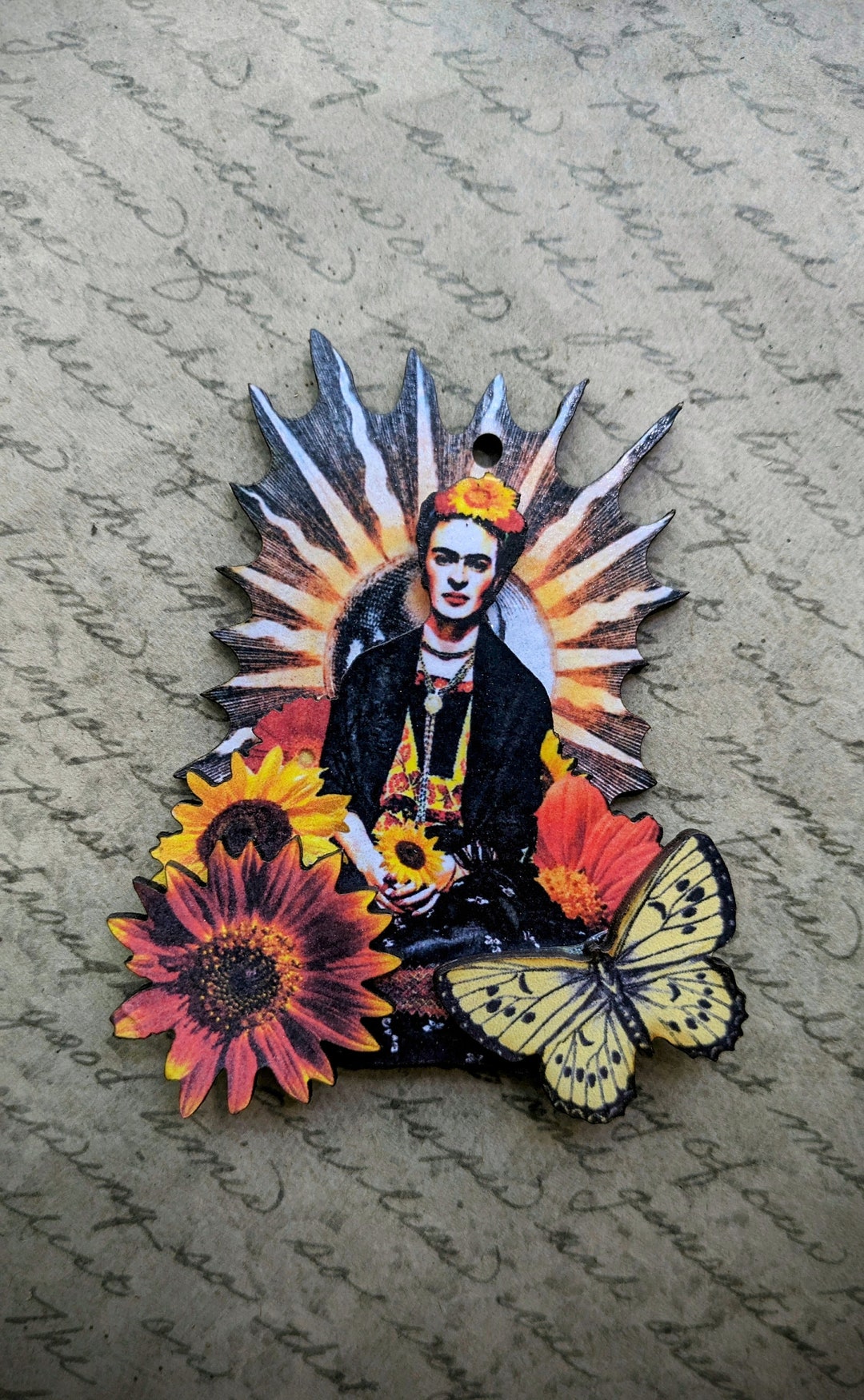 Frida Kahlo Laser Cut Ornament - Etsy