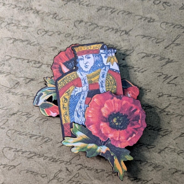Broche de carta del rey