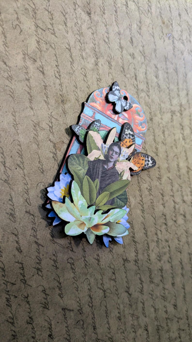 Frida Kahlo Laser Cut Ornament - Etsy