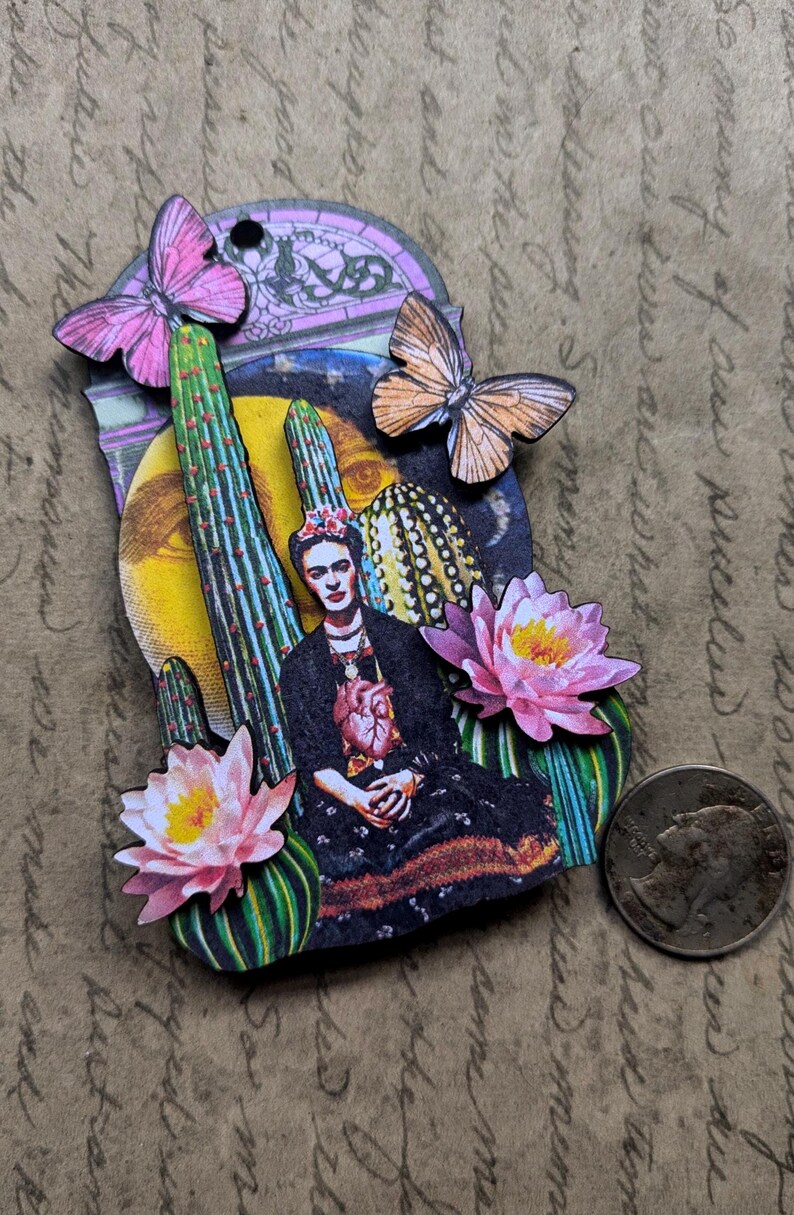 Frida Kahlo Laser Cut Ornament - Etsy