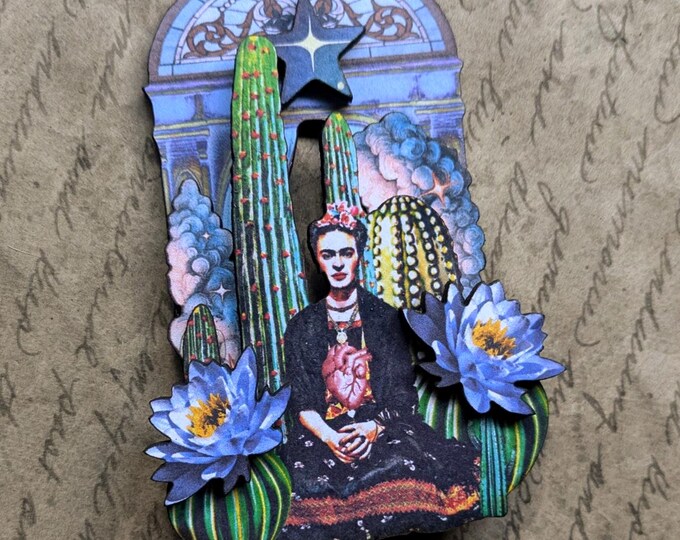 Frida Kahlo Laser Cut Ornament - Etsy