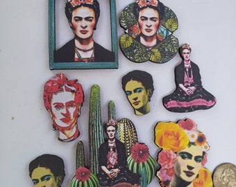 Frida Woodcut Shapes