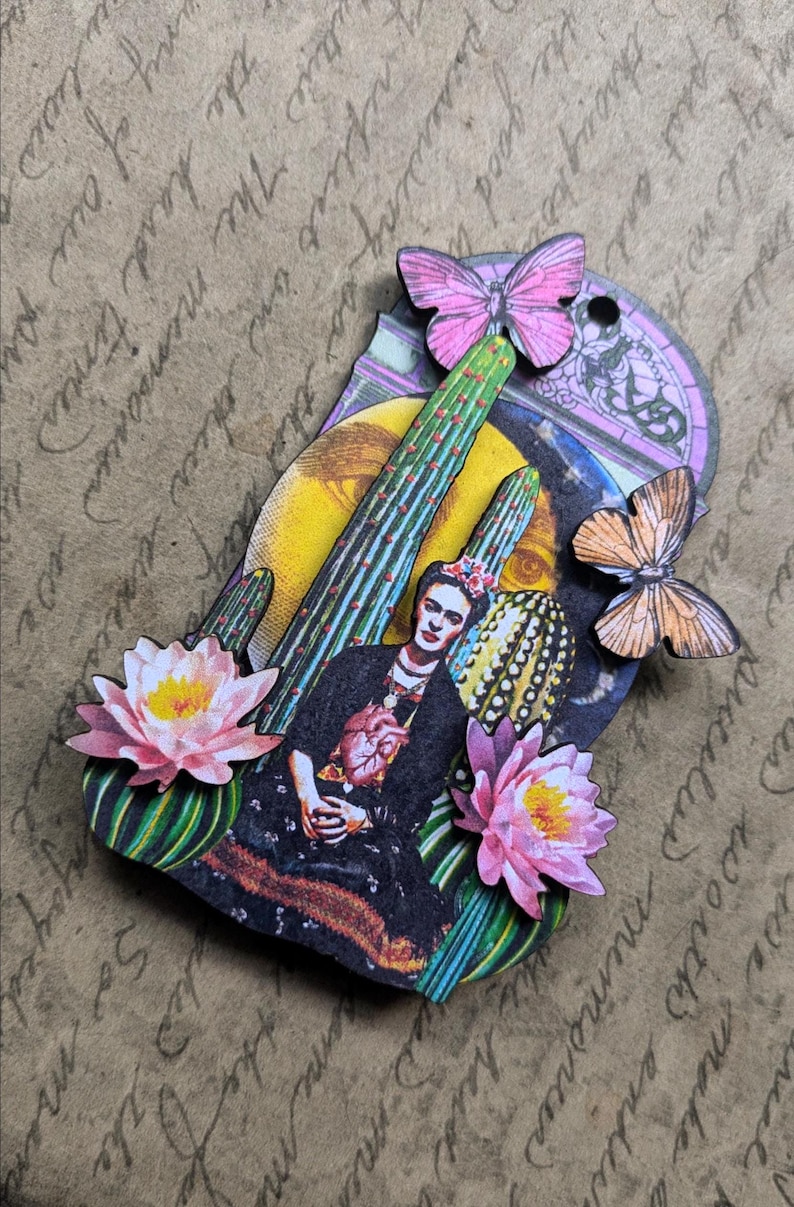 Frida Kahlo Laser Cut Ornament - Etsy