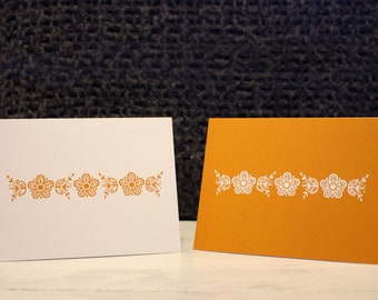 Butterfly Gold– Vintage Pyrex Patterns Notecards