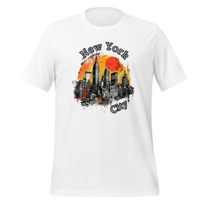 New York City Skyline Artistic T-Shirt – Urban Fashion Unisex t-shirt