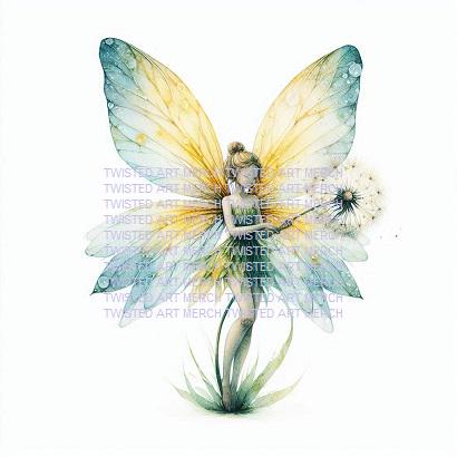 Enchanting Watercolor Fairy Art Set - 25 Magical Fairy Illustrations ...