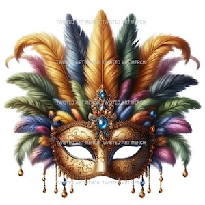 15 carnavalsmasker-png's, maskerademasker, afdrukbaar masker-png, digitale downloads, papercraft, scrapbooking, T-shirtontwerpen - 2500 x 2500