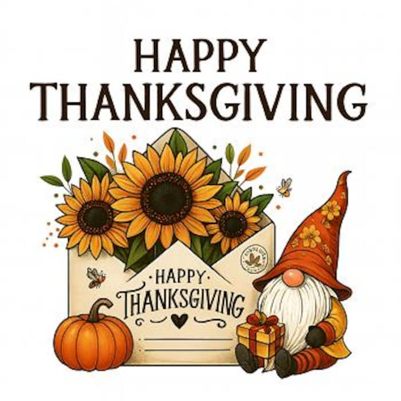 Thanksgiving Digital Clipart - 10 Jpgs - Give Thanks - 3000 X 3000px - Etsy