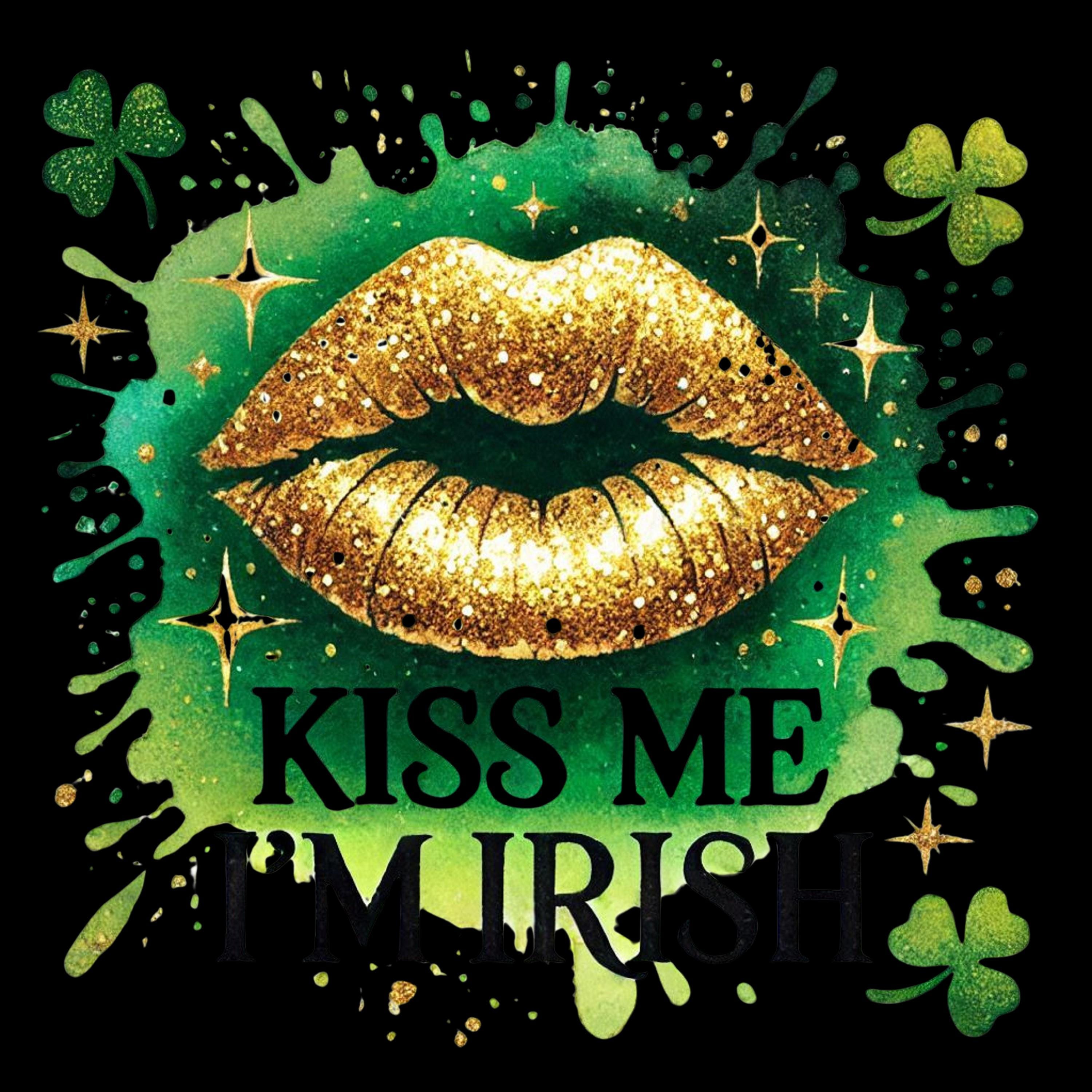 Kiss Me I'm Irish Clipart - 5 Kiss Me I'm Irish Pngs, St Patrick's Day ...