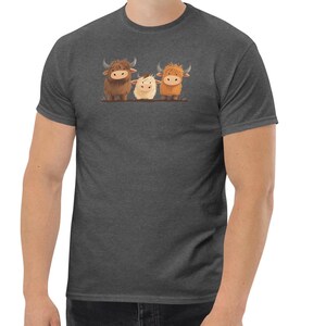 Cute Highland Cow T-Shirt, Western Crewneck image 9