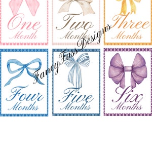 DIGITAL FILE Baby Boy Milestone Cards