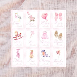 Cartes jalons fille imprimables
