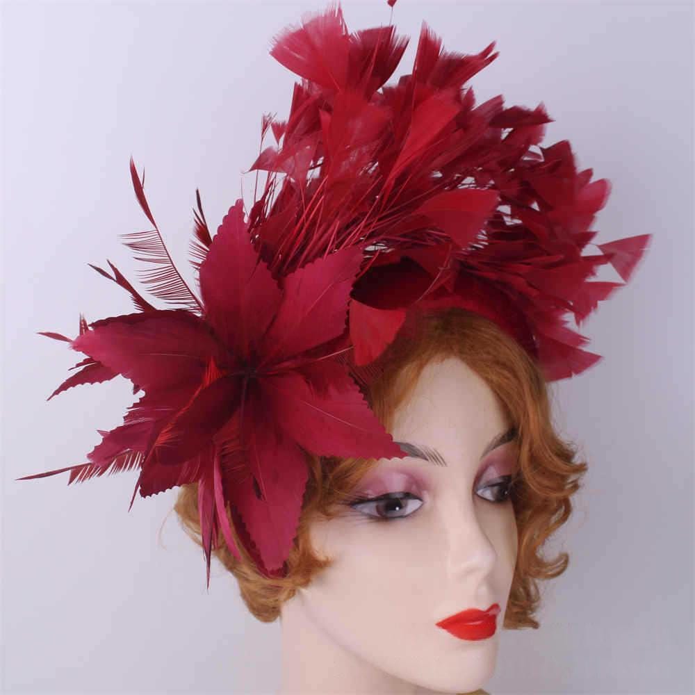 Red Derby Fascinator Australia