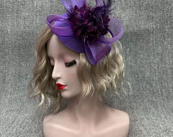 Women's Fascinator Hat: Kentucky Derby Tea Party Headpiece