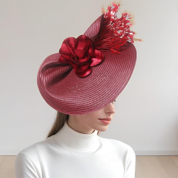 Floral Fascinator Hat: Kentucky Derby Tea Party Headband - Etsy