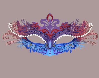 Masquerade Mask Elegant Party Mask, Birthday, New Year, Theatrical, Mardi Gras, Wedding, Prom, Gift