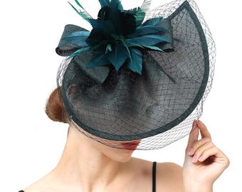 Kentucky Derby Fascinator Hat: Wedding Tea Party Headpiece