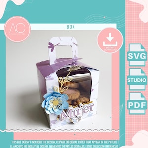 Cookie Box SVG – Digitale Vorlage für Cricut & Silhouette | DIY Verpackung | Sofort Download
