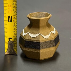 Zelda Pot Breakable Low-Poly Magnetic z rupiami, projekt 3D i druk FDM zdjęcie 5