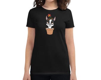 Boston terrier Women's short sleeve t-shirt,Cute Boston Terrier T-Shirt – Adorable Dog Lovers Tee – Perfect Gift for Boston Terrier Fans