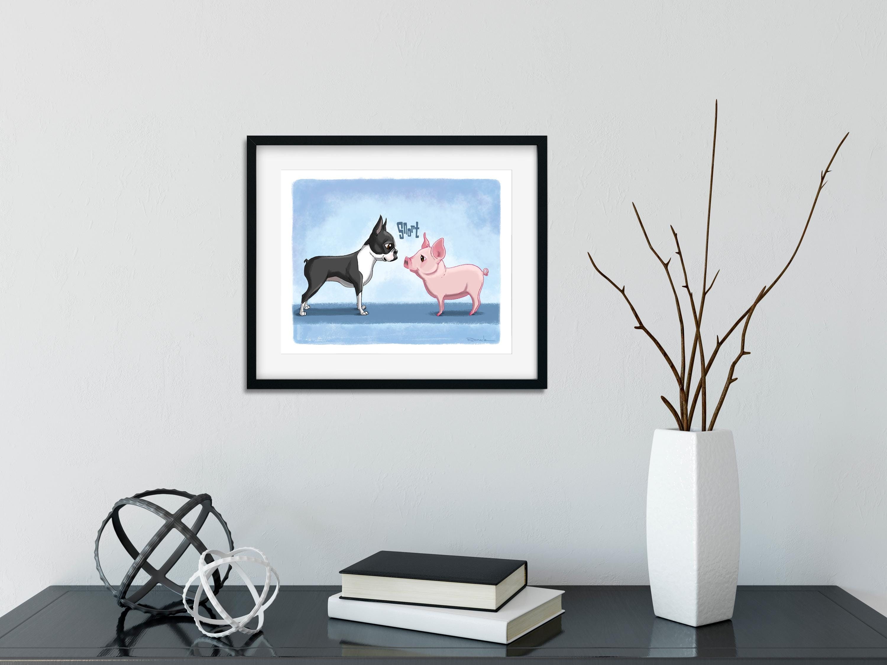 Society6 ケース Boston Terrier by Anne Was Here 81+1W67+umL._UY1000_.jpg