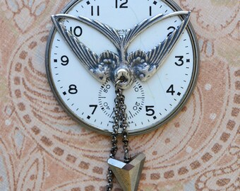 Clockwork Sparrow Necklace