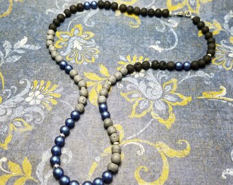 Modern Rock Necklace