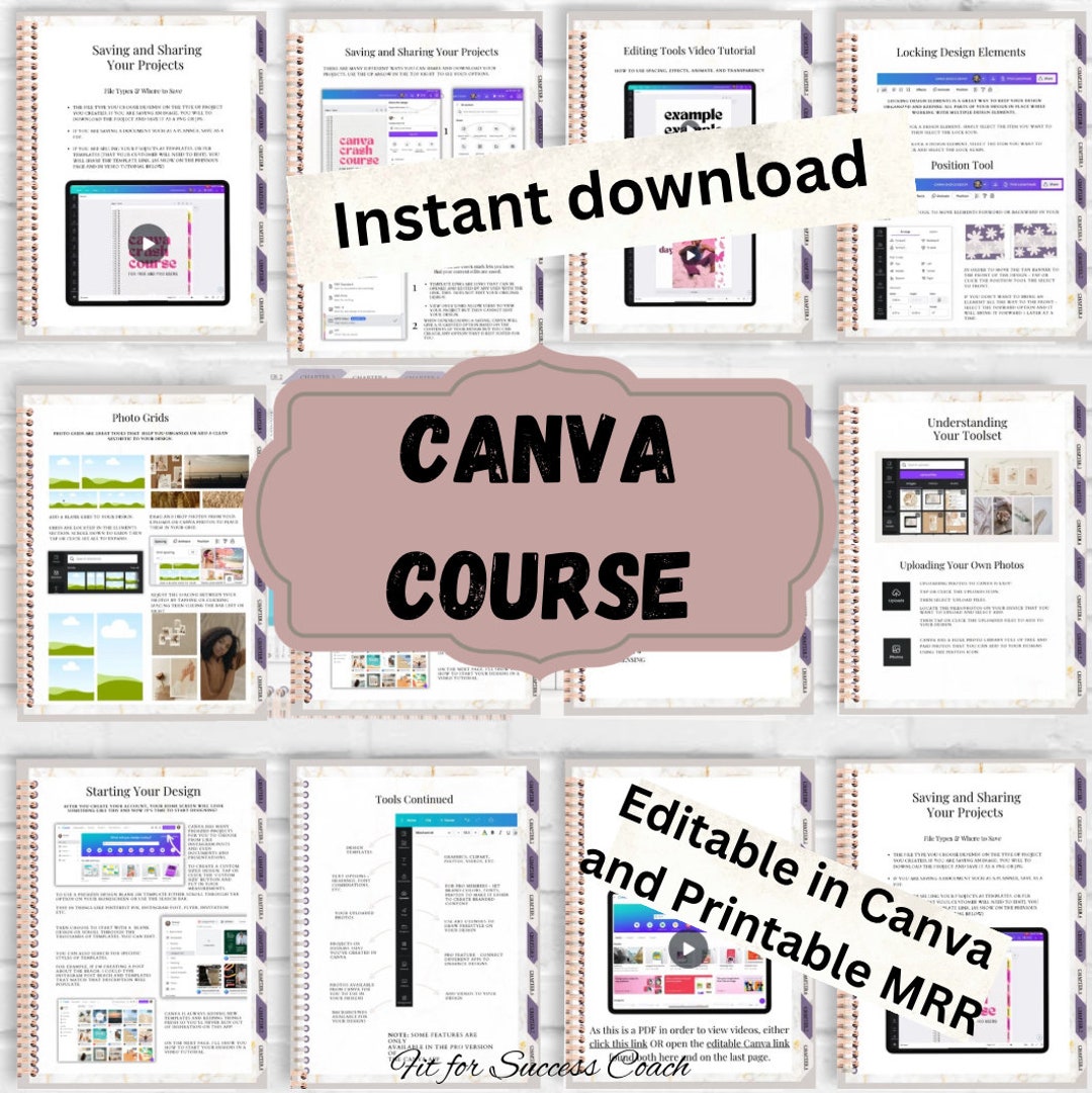 Canva Crash Course and Master Resell Rights MRR With Private Label ...