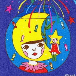 8×10 Art Print -Vase・Hanabi Flowers-