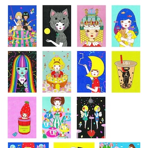 Conjunto de postales A (14 tarjetas)
