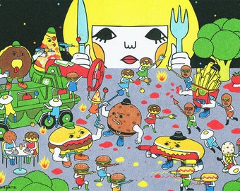 Food Fighters Etsy