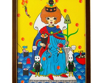 16x20 SUNAE (Sand Art) -KING of CUPS-