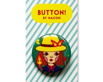 Button -Moonlit Match Girl-