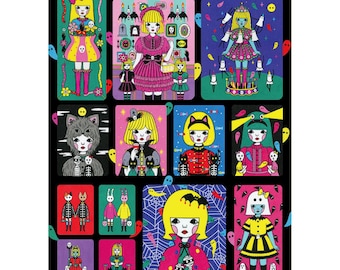 Sticker Sheet -Merry Ghost Land-