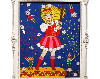 11x14 SUNAE (Sand Art) -TAROT: Page of Swords-