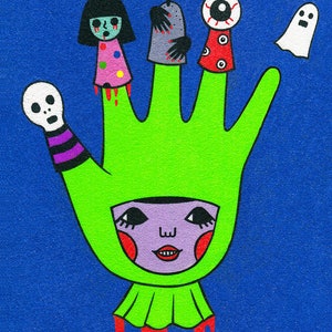 5×7 Art Print -Weird Puppet -