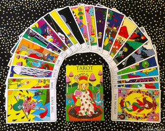 Naoshi 22 Major Arcana Tarot Cards